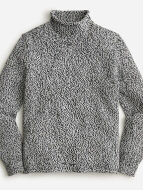 J. Crew 1988 heritage marled cotton Rollneck  BW187 XXS